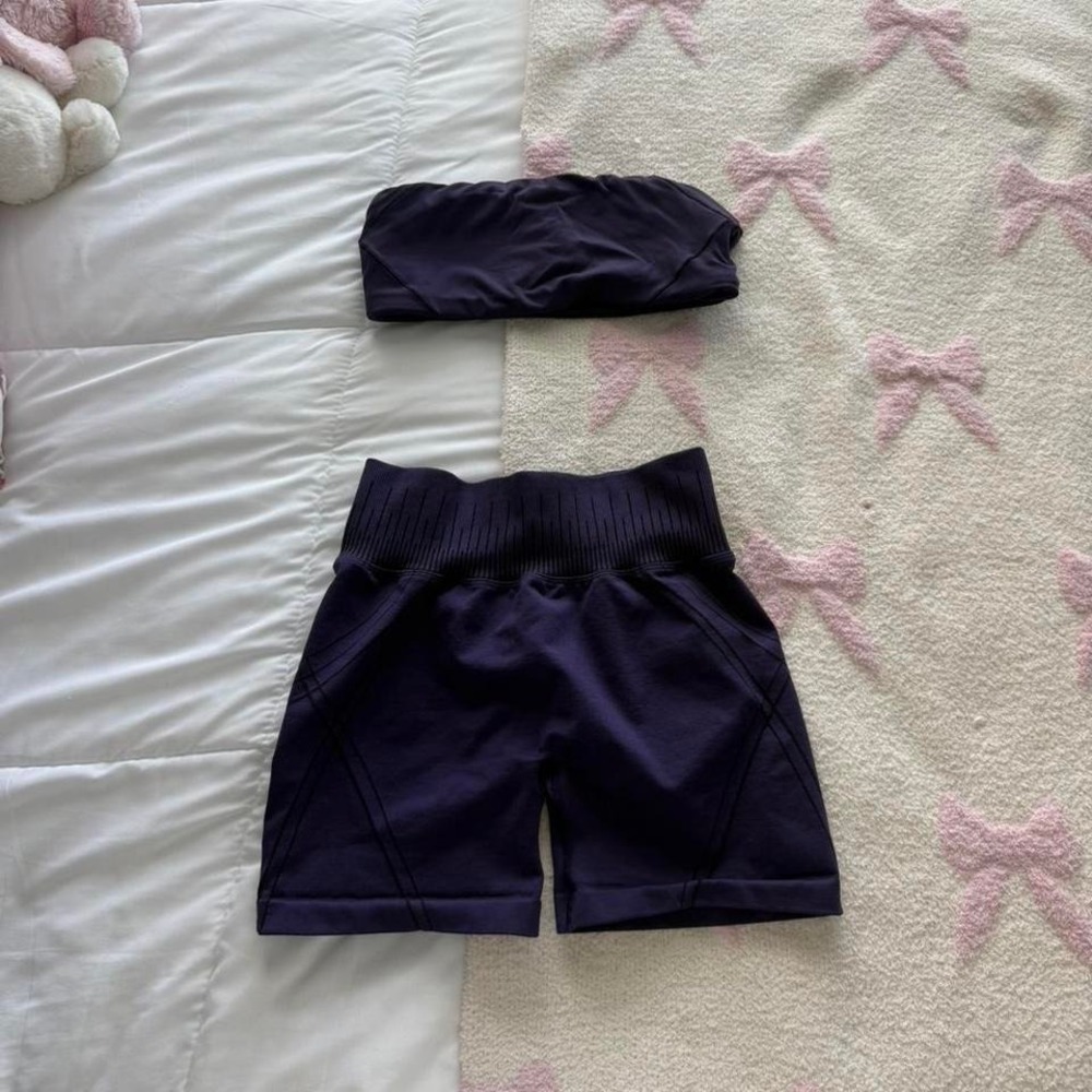 Purple YoungLA Batman‎ Workout Set